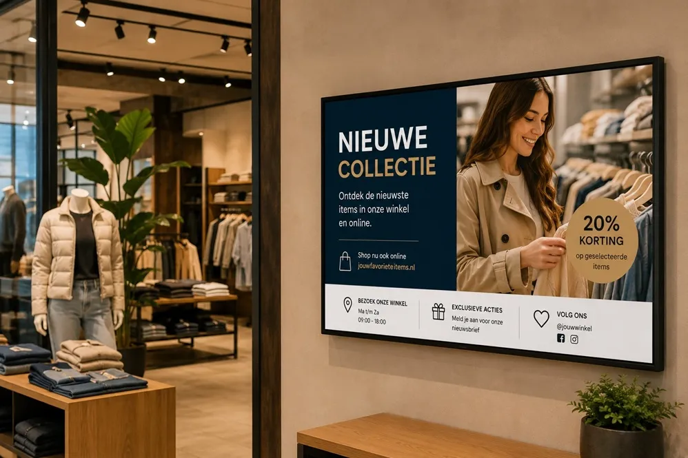 Waarom bedrijven kiezen voor Flexscreen Narrowcasting Waarom bedrijven kiezen voor Flexscreen Narrowcasting