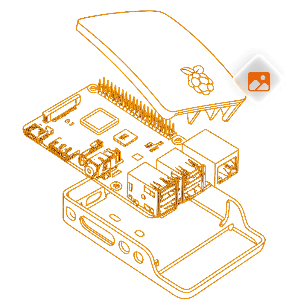 Narrowcasting player Narrowcasting player