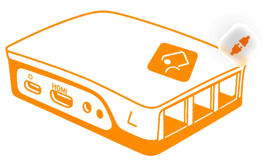 Narrowcasting player