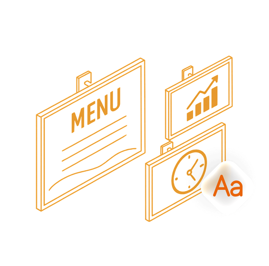 Narrowcasting screens